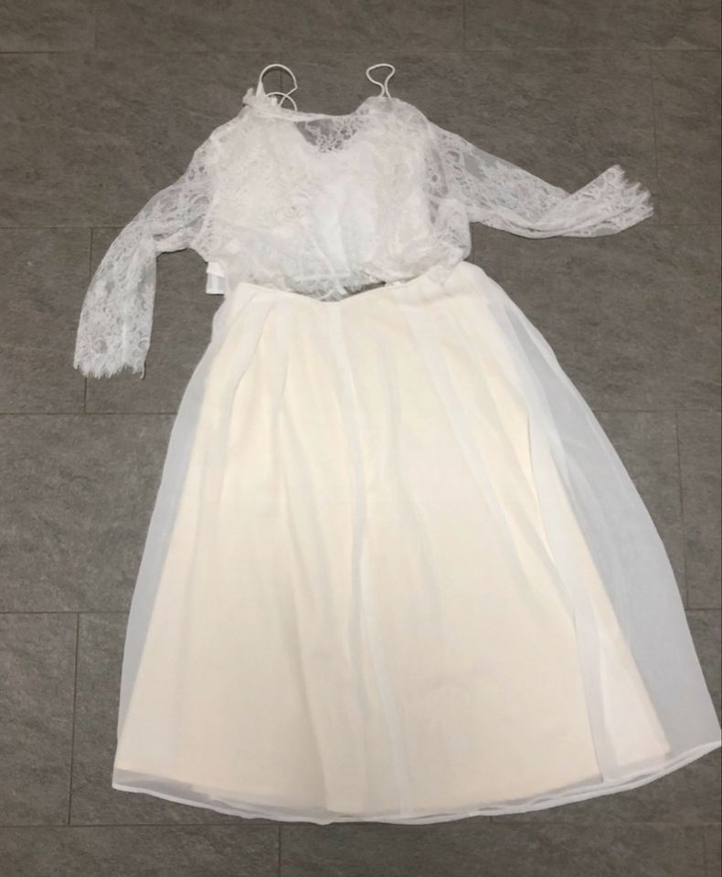 Ivy & Oak Schwangerschafts Hochzeitskleid Umstandskleid 38 ivory in Cham
