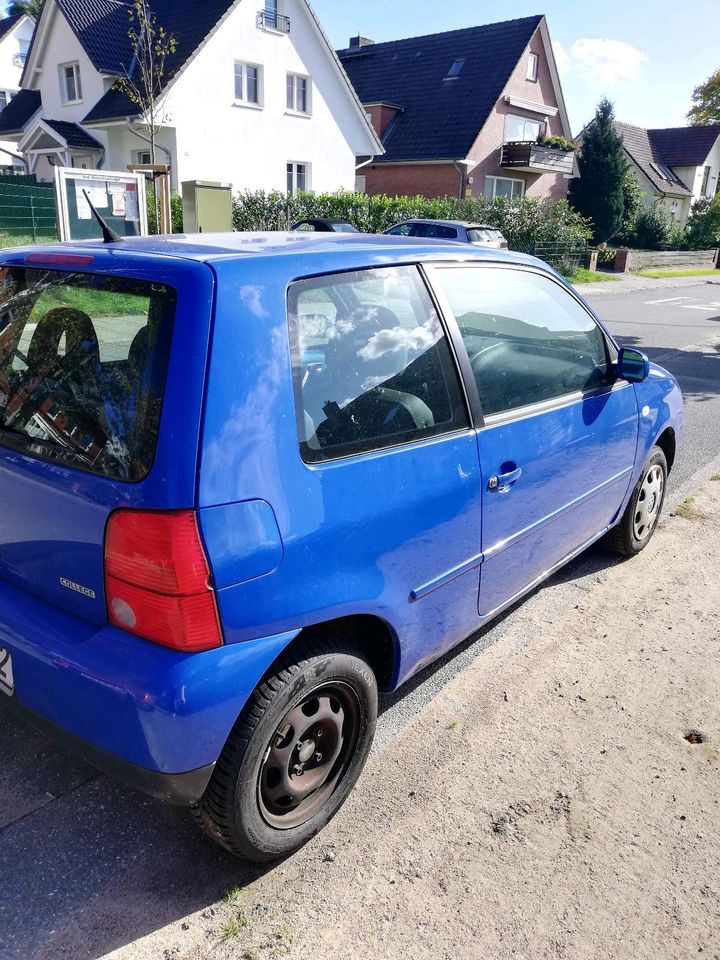 VW Lupo, 1,4 ltr, 1. Hand, blau in Oststeinbek