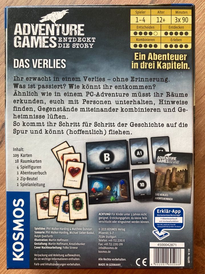 Adventure Games „Das Verlies“ / Kosmos in Beckedorf