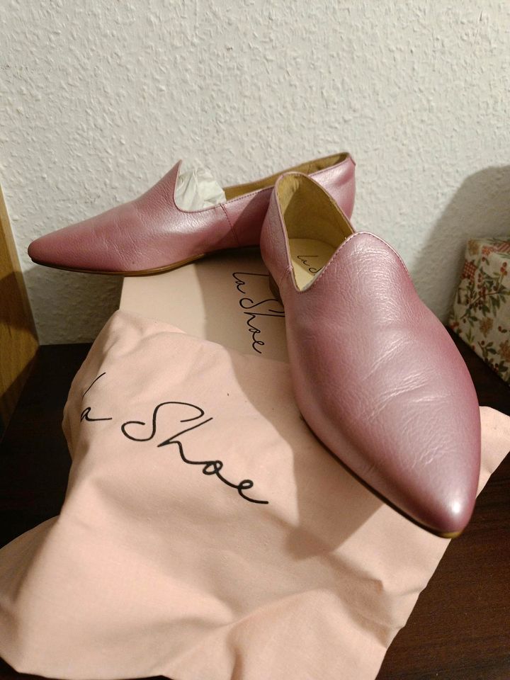 LaShoe Loafer pink metallic 39 Problem Füße in Herzogenrath