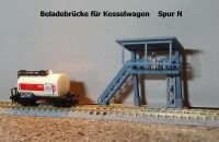 Beladebrücke für Tankwagen / Kesselwagen. Modellbahn Spur N Niedersachsen - Buchholz in der Nordheide Vorschau