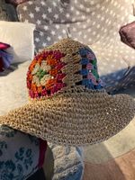 Sommer HUT für viele Gelegenheiten bunt Boho Style wie NEU Kiel - Russee-Hammer Vorschau