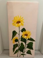 Bild auf Leinwand handgemalt „Sonnenblumen“ Nordrhein-Westfalen - Lohmar Vorschau