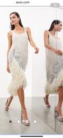 Midikleid verziertes Damenkleid Größe 42 Nordrhein-Westfalen - Wesel Vorschau