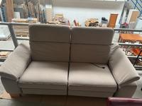 Couch, 2er Sitzer,, Liegefunktion, beige Düsseldorf - Eller Vorschau