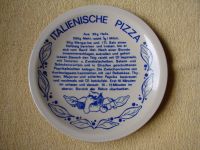 Wandteller Rezeptteller Italienische Pizza DDR Colditz Porzellan Thüringen - Nordhausen Vorschau