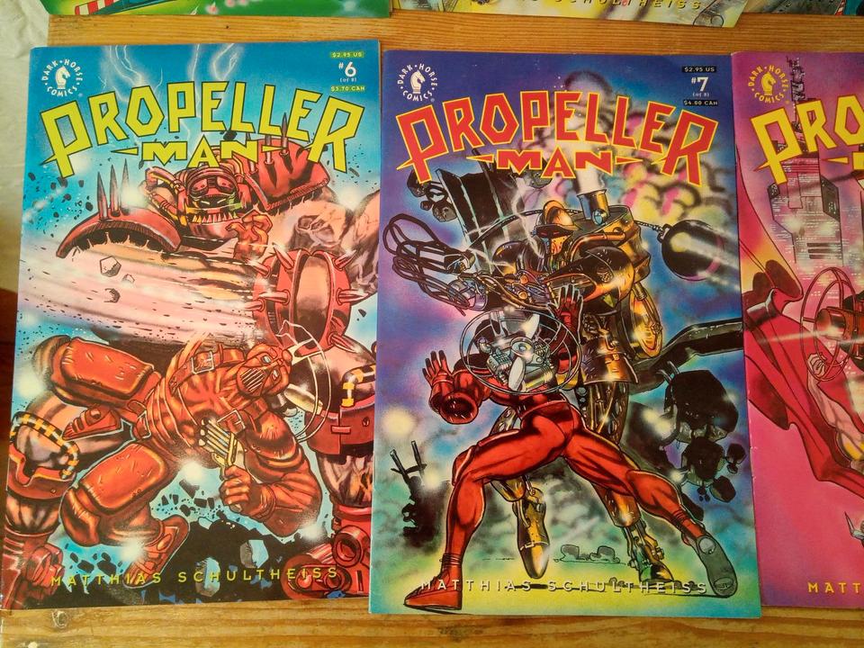Matthias Schultheiss Propeller Man Dark horse USA Englisch in Hilchenbach