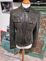 Lederjacke Oui Set 38 dunkelgrau Berlin - Biesdorf Vorschau