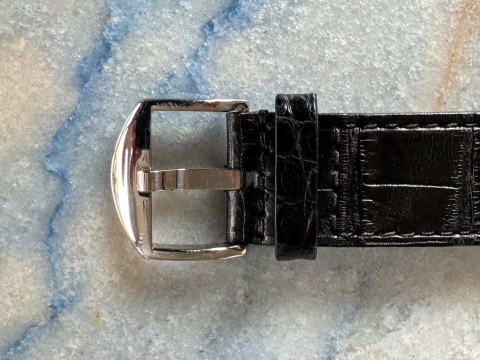 Bandwerk Uhrenarmband Aligator schwarz für Apple Watch 44/45 mm in Stuttgart