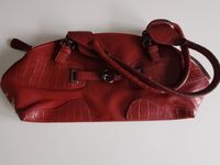 Handtasche von Nardini (made in Italy-natural)- neuwertig- rot Nordrhein-Westfalen - Olpe Vorschau