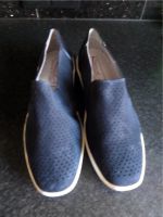 Damen-Schuhe blau -neuwertig Gr. 5,5 Düsseldorf - Rath Vorschau