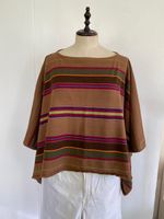 Polo Ralph Lauren Poncho , S / M Serape Streifen Bayern - Starnberg Vorschau