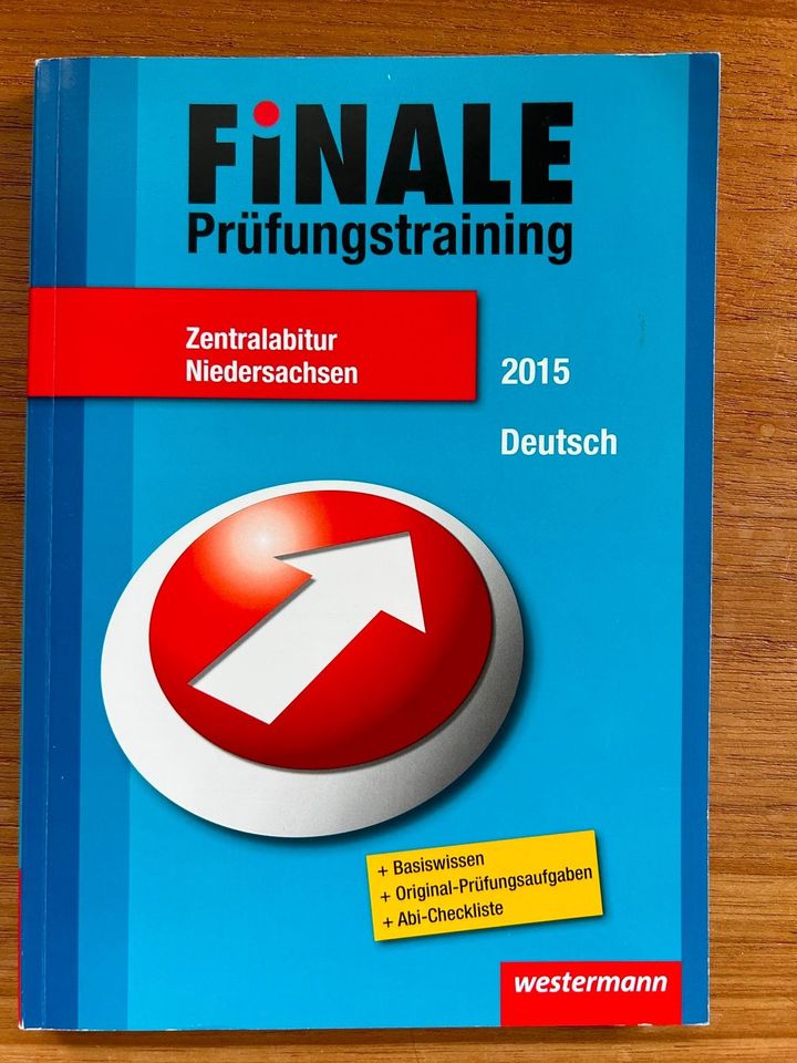 Finale Prüfungstraining Abitur Deutsch Niedersachsen 2015 in Wiesbaden
