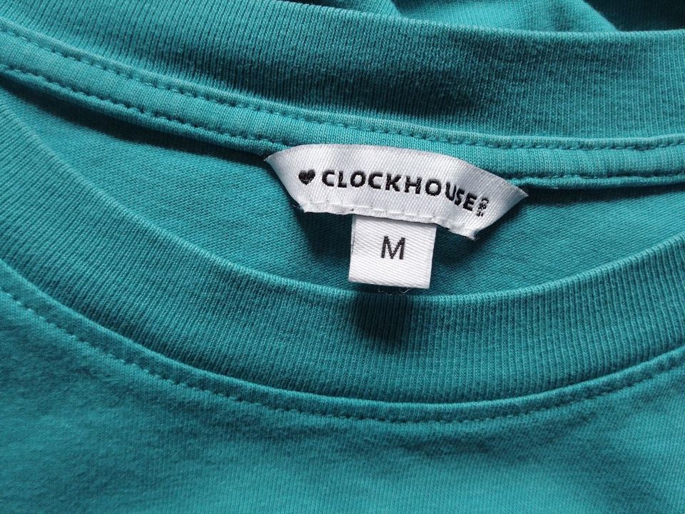 Clockhouse * T Shirt * Gr. M / L / 38 / 40 * türkis in Heidesheim