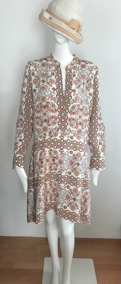 Tory Burch Seidenkleid Tunikakleid Minikleid oversized NP 495€ in Bad Rappenau