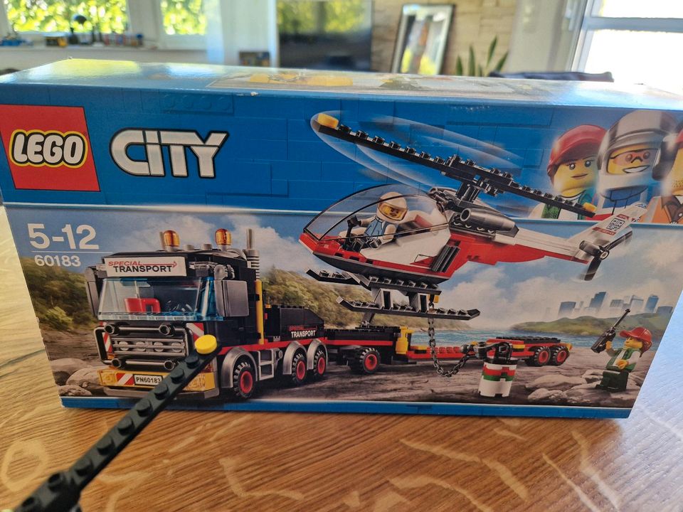 60183 LEGO City OVP Schwerlasttransporter mit Hubschrauber in Petershagen