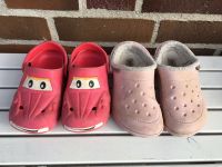 Crocs rosa gefüttert c13 Größe 30 und Clogs Größe 25 Cars rot Kiel - Kronshagen Vorschau