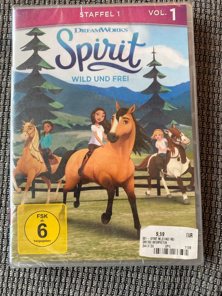 DVD Spirit Wild und frei Vol. 1 - NEU originalverpackt in Neusäß