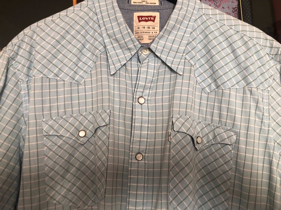 Levi’s Hemd Sommerhemd Western Shirt Gr. XL in Berlin