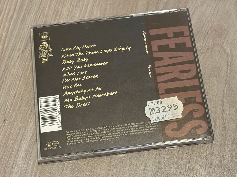 Eighth Wonder - Fearless (inkl. „I’m not scared“) CD Album in Horb am Neckar