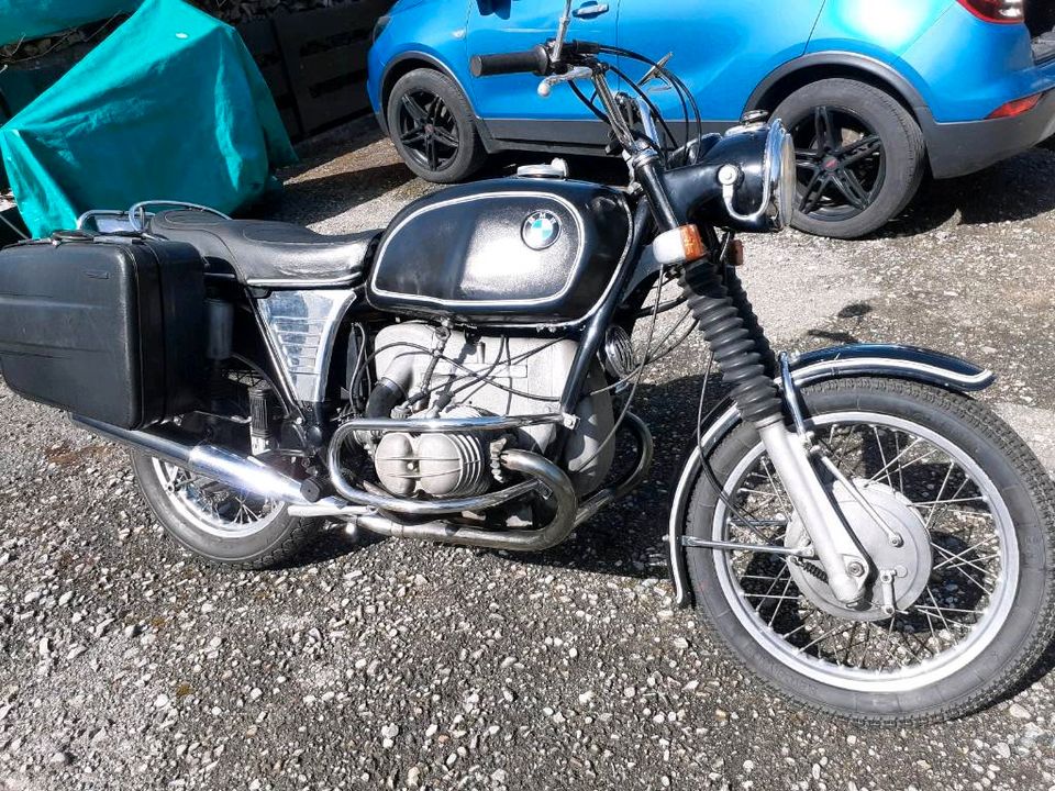 BMW Motorrad  r 60/5 Baujahr  1973 in Mittelneufnach