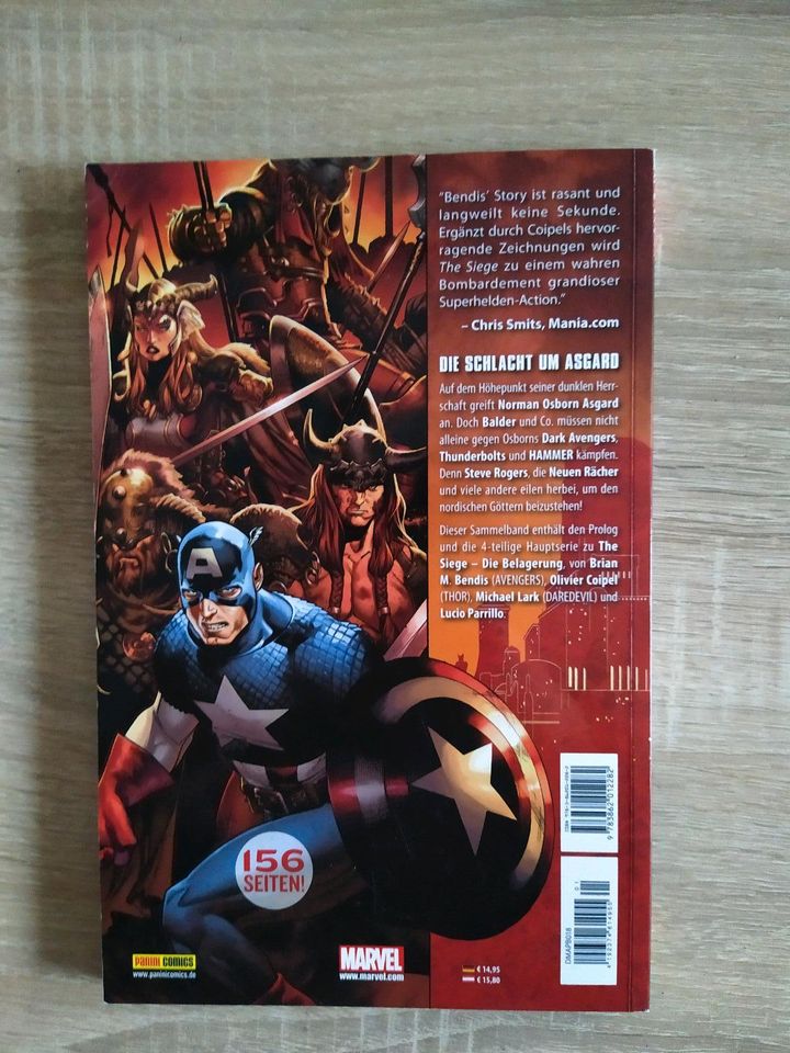 The Siege die Belagerung Marvel Comic Panini Avengers in Grünstadt