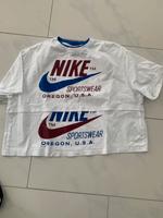 Nike T-Shirt Crop-Top Gr. M Neuwertig Bayern - Bibertal Vorschau