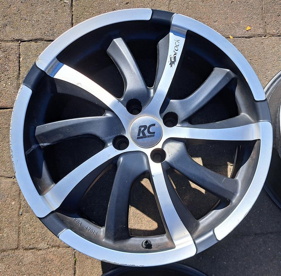 --> 17 Zoll Brock B23 4x100 Alufelgen Opel Dacia Renault VW Seat in Weira