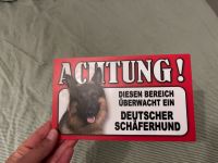 Neu Schäferhund Schild Hamburg-Nord - Hamburg Barmbek Vorschau