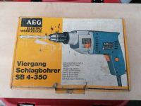 Alte Bohrmaschine AEG SB 4-350 in Originalverpackung Niedersachsen - Aerzen Vorschau