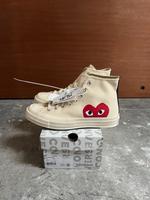 Converse Chucks CDG Comme des Garcons White Creme 41.5 Neu Niedersachsen - Lindhorst Vorschau