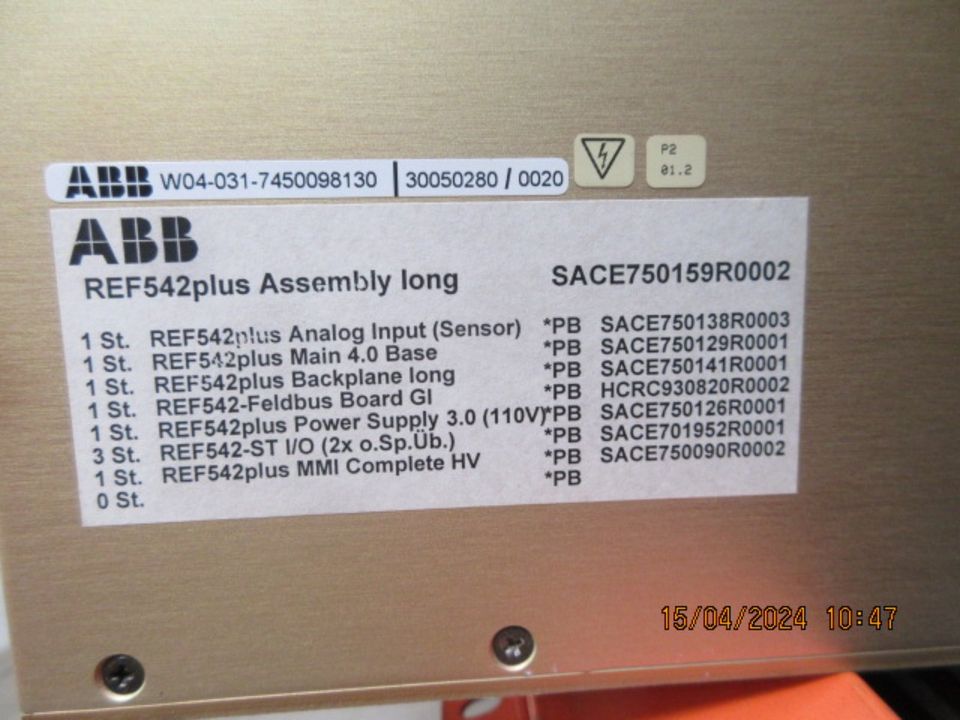 ABB REF542plus Base Unit/  Feldsteuer- und Schutzgerät in Morbach