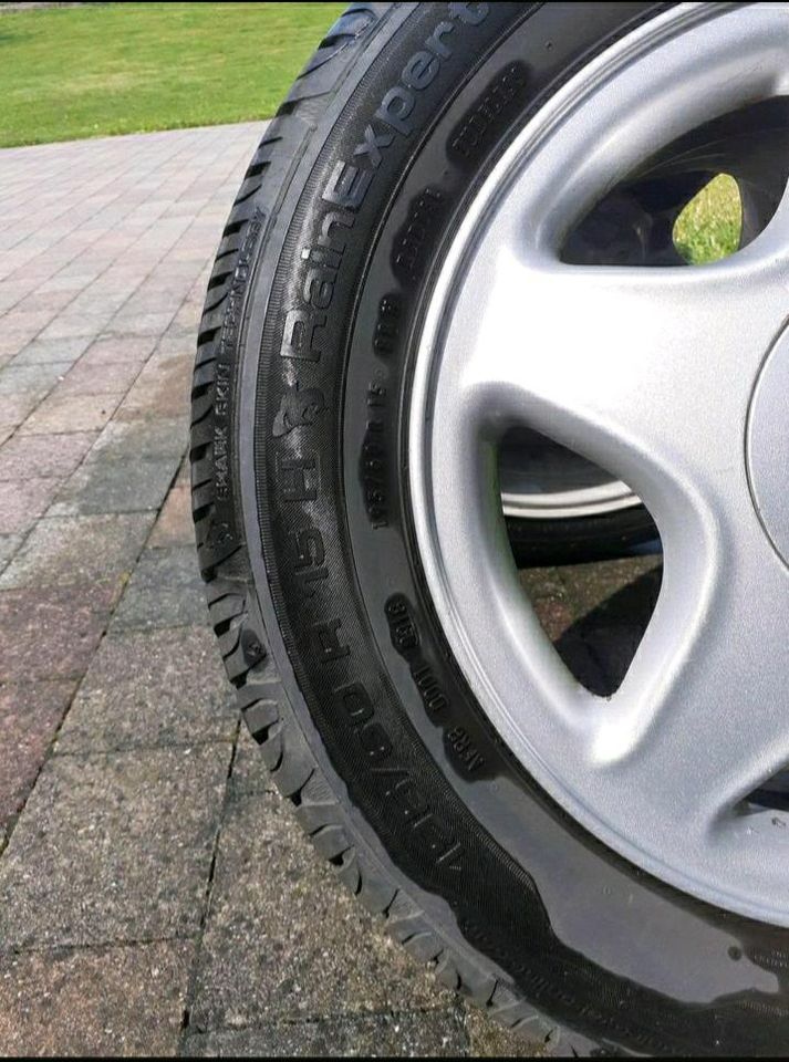 195/60 R15 Sommerreifen auf Alufelgen Opel in Schonstett