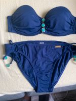 Bikini  Lascana blau Gr. 36, S, Cup A, trägerlos Hessen - Nauheim Vorschau