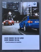 Prospekt „Der BMW X6 M und Der BMW X5 M“ unbenutzt! Von 2013 Hessen - Altenstadt Vorschau