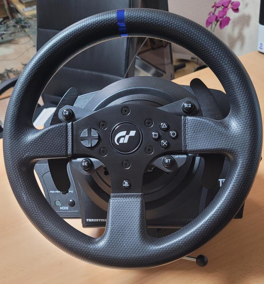 Thrustmaster T300 RS GT Lenkrad + T-LCM Load Cell  PC,PS4,PS5 in Kamp-Lintfort