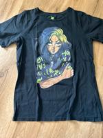 Billie eilish Shirt schwarz 176 Nordrhein-Westfalen - Neuss Vorschau