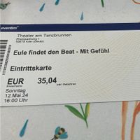 Eintrittskarte Erw. Eule findet den Beat 12.5.2024 Köln Nordrhein-Westfalen - Brühl Vorschau