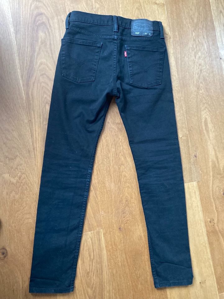 Levi’s jeans  510 w 27  I 30  gr 164 Schwarz w neu in Kronach
