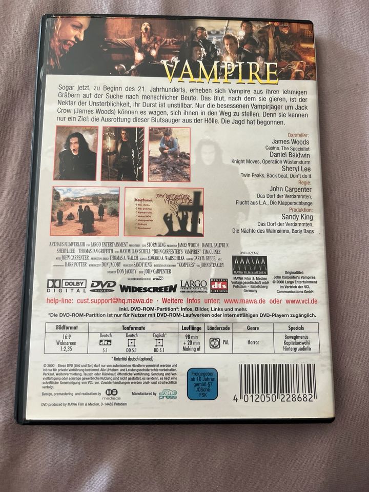 John Carpenters Vampire DVD in Kempen