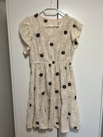Beige Kleid mit Blumen Hessen - Petersberg Vorschau