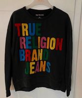 True Religion Brand Jeans Pullover M schwarz Bunt Schrift Hessen - Seligenstadt Vorschau