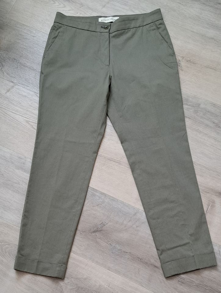 Etro Made in Italy Hose Grün Chinohose Chino Ital. Gr.42 Dt.Gr.36 in Sigmaringen