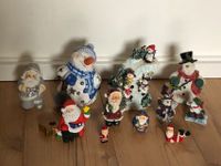 11 Weihnachtsfiguren,Schneemann,Windlicht,Weihnachtsmann 15cm Niedersachsen - Zeven Vorschau