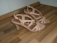 Pumps mit Riemchen in Lack Rose Gr. 38 Bayern - Augsburg Vorschau