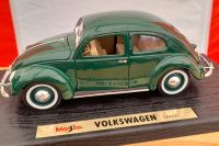 VOLKSWAGEN VW Käfer 1200 Modellauto 1:18 grün topp!! Schleswig-Holstein - Jarplund-Weding Vorschau