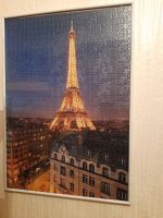 Eiffelturm Paris Puzzle gelegt mit Bilderrahmen 50 x 70 cm Thüringen - Friedrichroda Vorschau