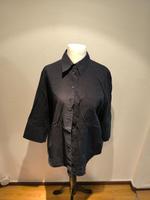 Bluse dunkelblau COS 3/4 Ärmel Größe 40 Sachsen-Anhalt - Tangermünde Vorschau