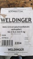 MAG-Universalschweissdraht-verkupfert 6mm 5 kg SG2 Duisburg - Homberg/Ruhrort/Baerl Vorschau