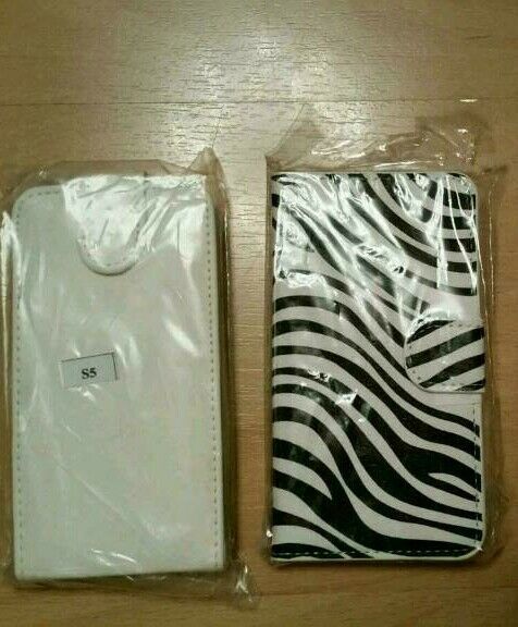 Samsung S5 Flipcase Handyhülle weiß Zebra Neu in Aachen